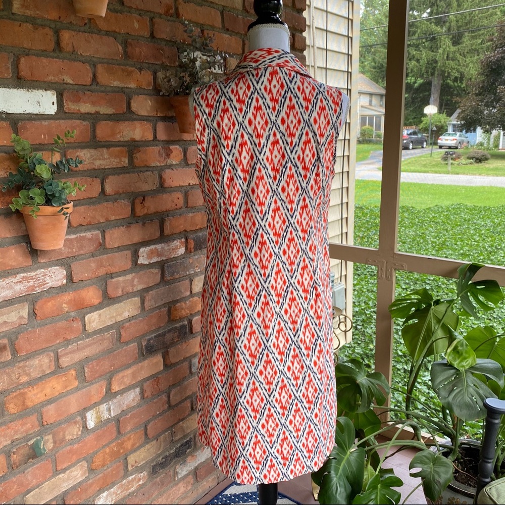 Lands’ End Ikat Shirt Dress - Picture 4 of 9
